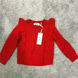 Vineyard Vines Sparkle Red Crewneck Sweater